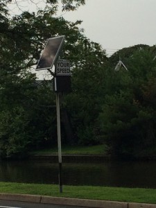 Bradley Beach Radar Sign Installation