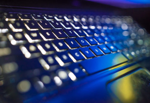 Hi tech computer keyboard backlit Hi tech computer keyboard backlit