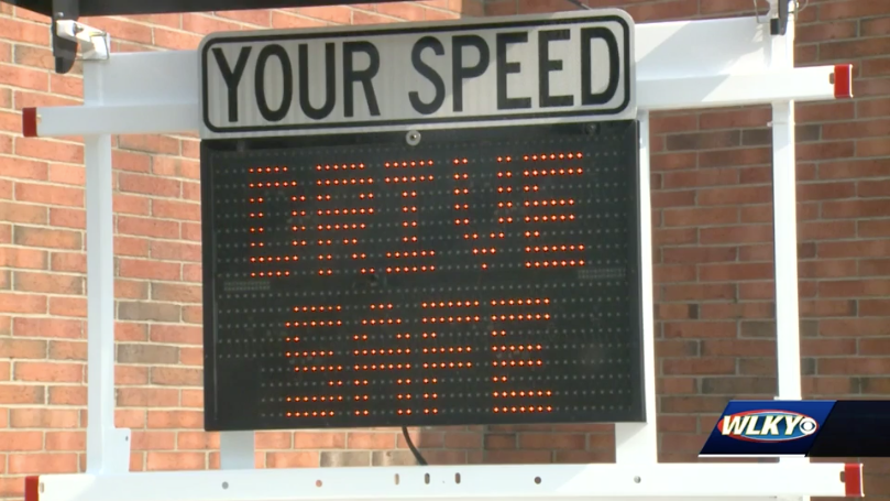 LMPD deploys SpeedAlert radar speed displays in school zones