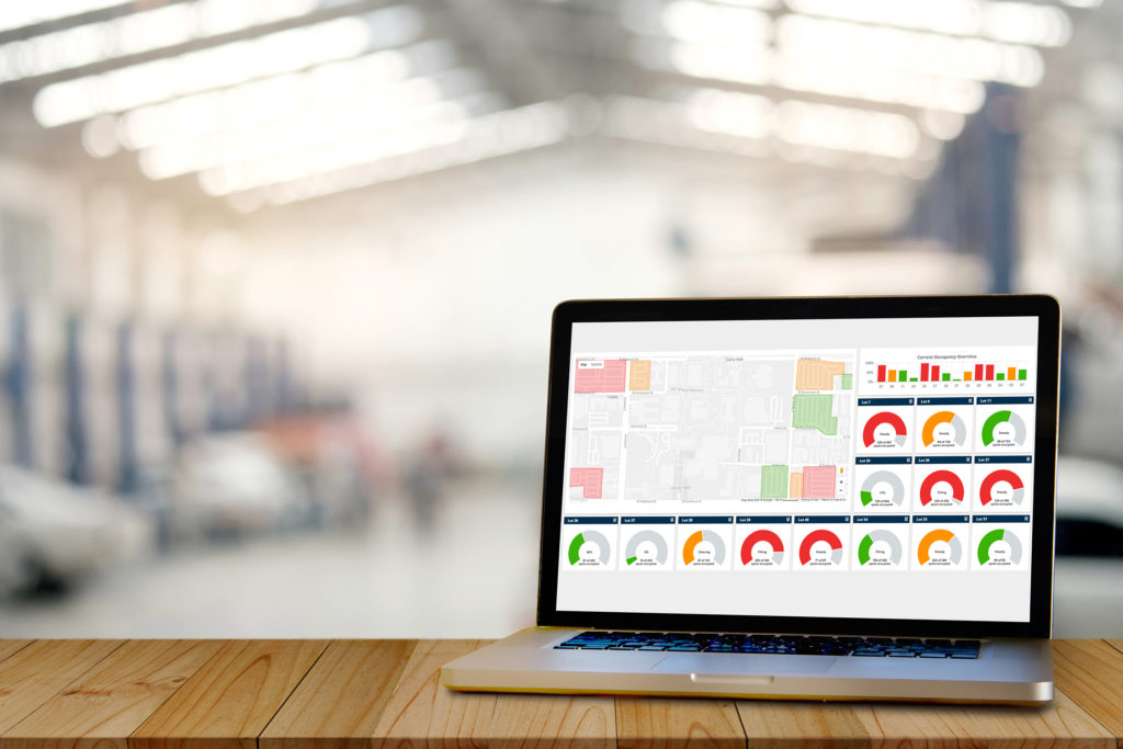 parkingcloud smart parking dashboard