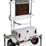 SpeedAlert 18 radar speed message sign