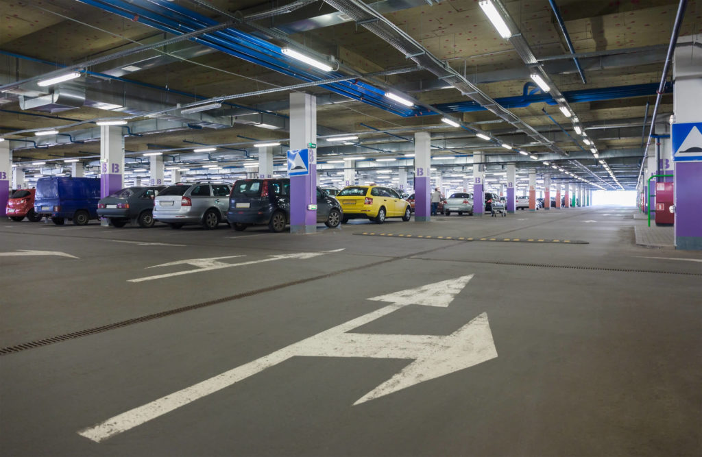 solutions to car parking problems in large shopping malls