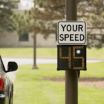Shield 12 Radar Speed Sign reducing speeding in neighborhoods