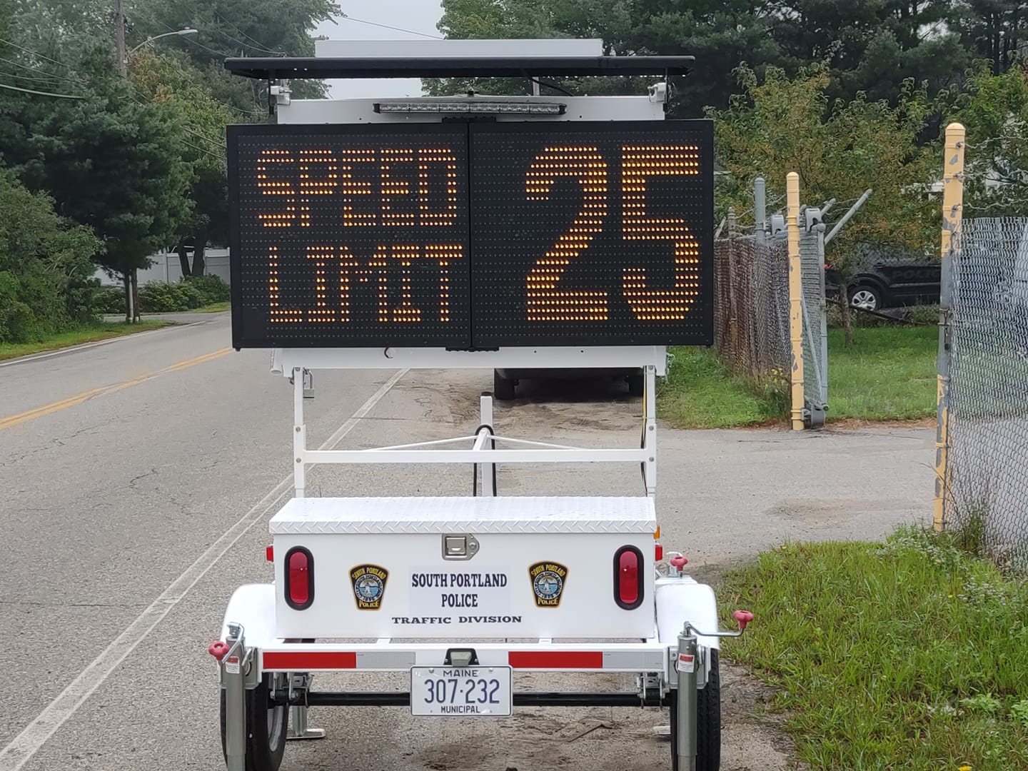 SpeedAlert 24 on an ATS 5 trailer in South Portland, Maine