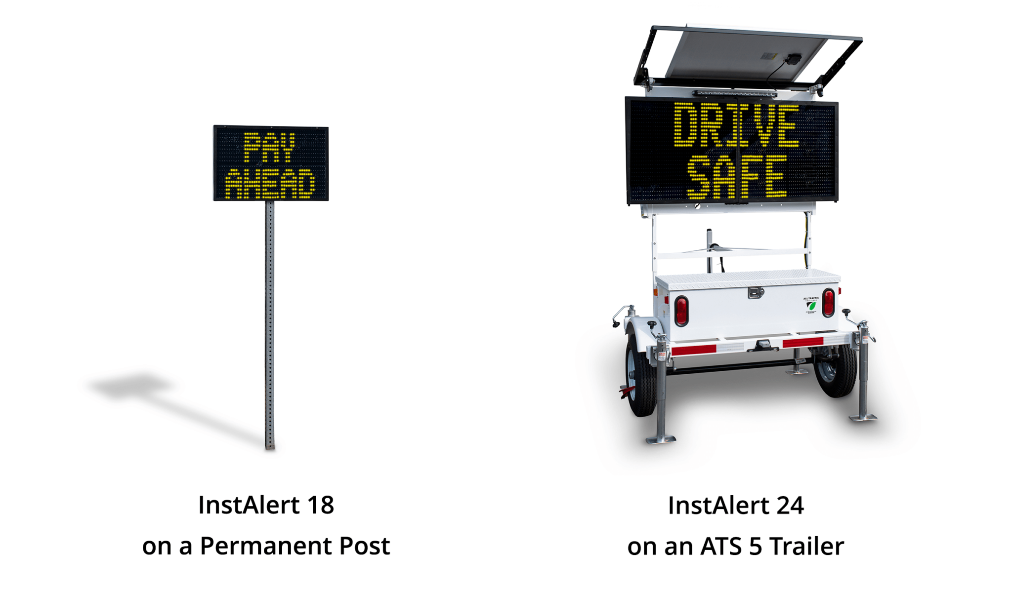 InstAlert Variable Message Signs All Traffic Solutions