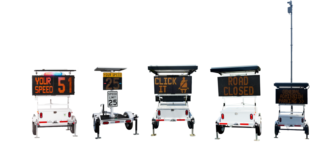 Radar Speed Trailers with Messaging | All Traffic Solutions