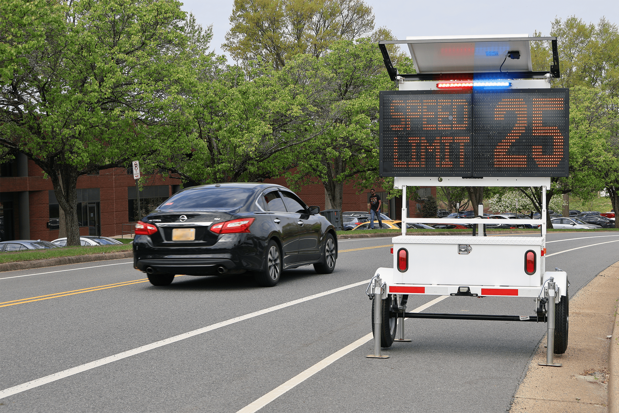 Police and Sheriff's Departments Use ATS Signs and Road Safety Solutions for Traffic Enforcement and More