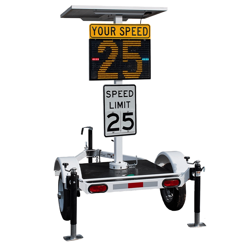 ATS 3 Trailer can reduce speeding and share information easily in neighborhoods and communities